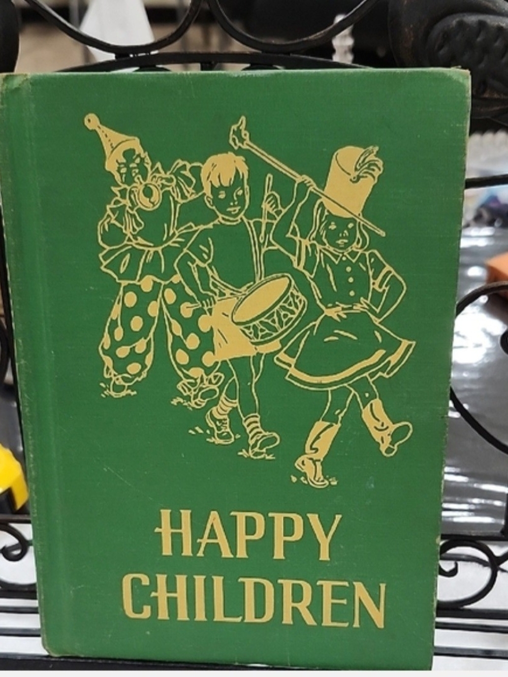 VINTAGE 1948 "HAPPY CHILDREN" HARDCOVER BOOK